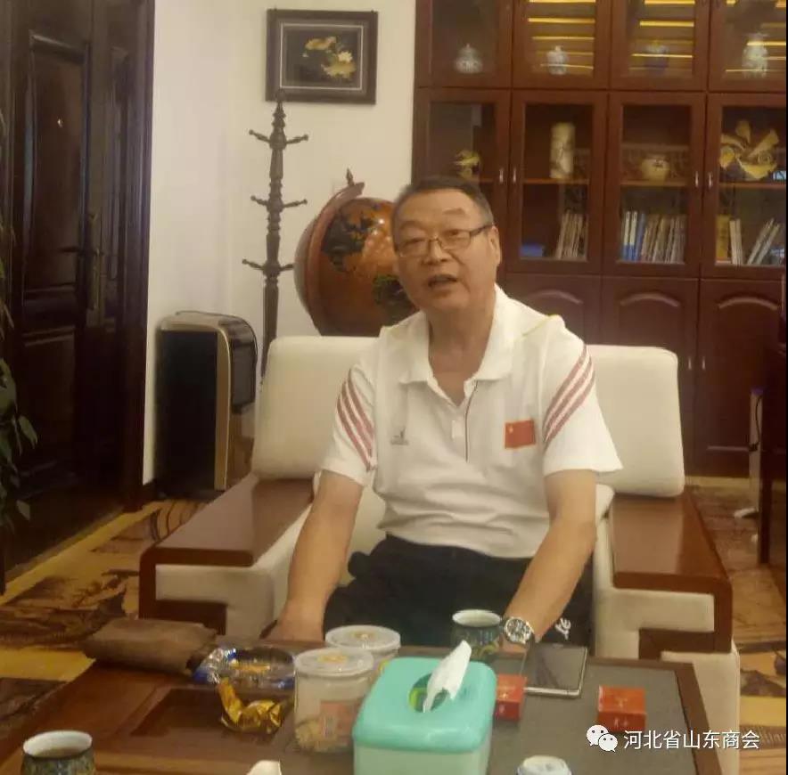 河北省山东商会走访理事单位河北PA旗舰厅公司