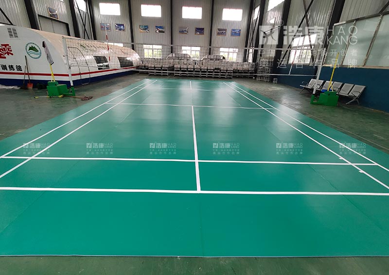 四川南江县小河职业中学羽毛球场